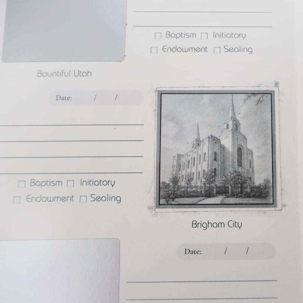 My Temple Journey: A Scratch-Off Guide to U.S. Temples