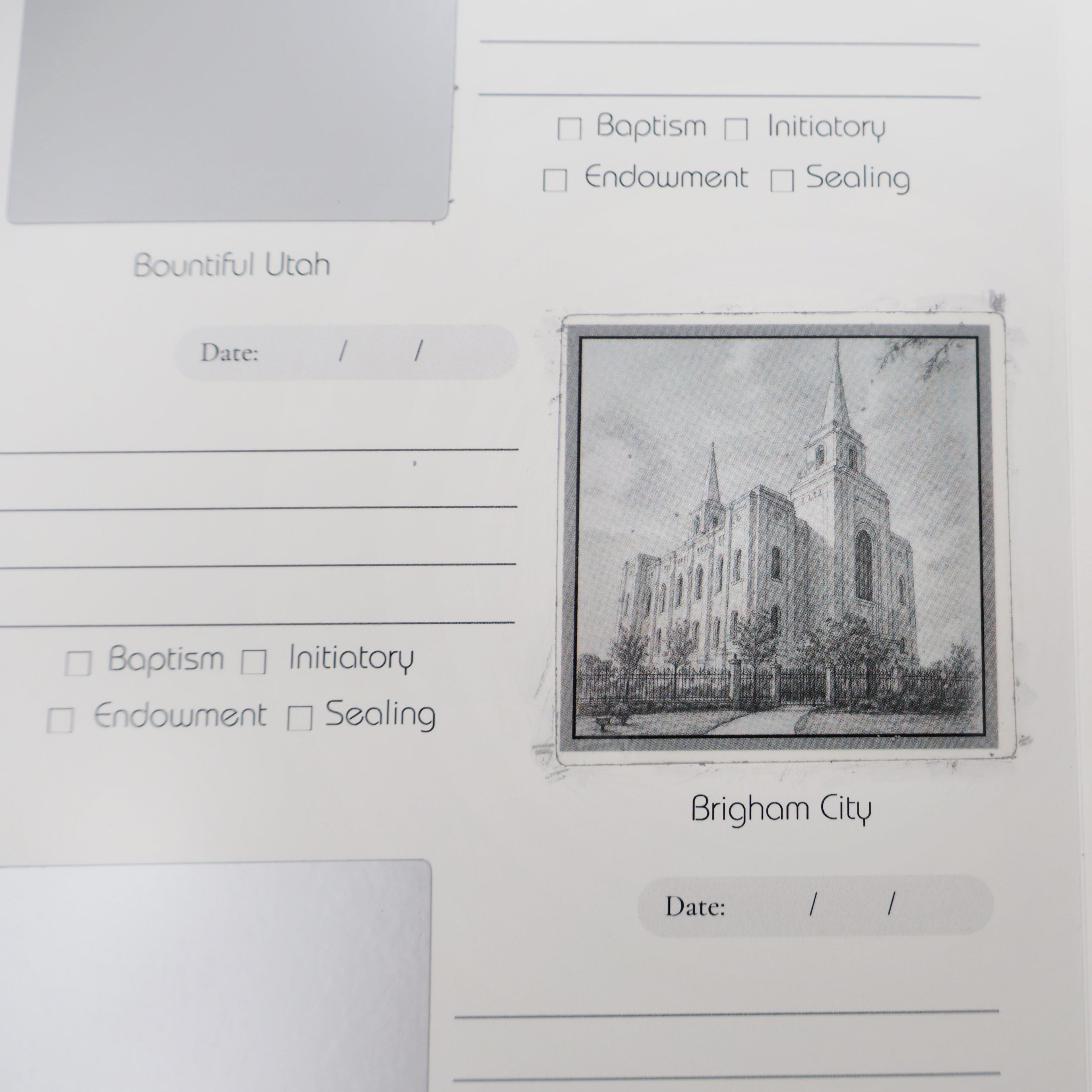 My Temple Journey: A Scratch-Off Guide to U.S. Temples | LDS Temple Tracker Book | Latter-Day Saint Gift | Hardcover Activity Book